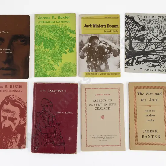 Baxter, James K., 8 Volumes