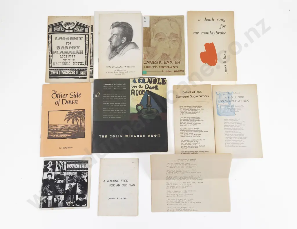 Group Of Books, Pamphlets & Ephemera Relating to the Baxter Family, J. C. Sturm & Others Image 1++