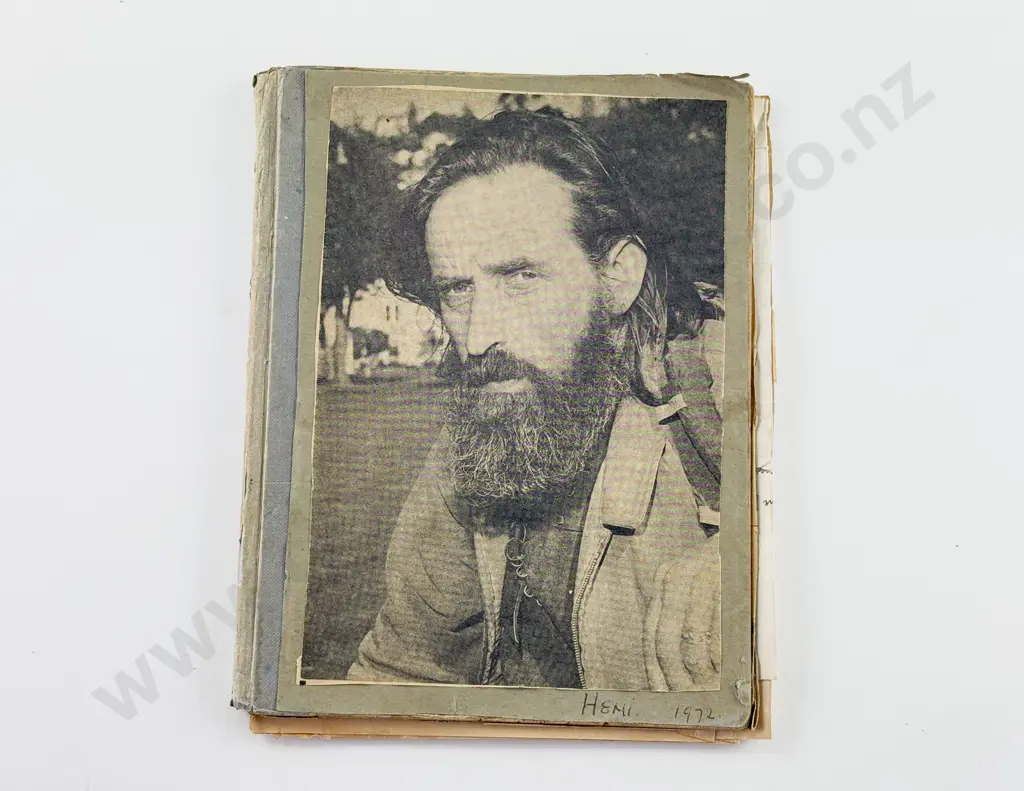 James K Baxter - An Interesting Group Of 5 Hand Written Letters To Thelma Clairmont (Circa early 1970s) Image 1++