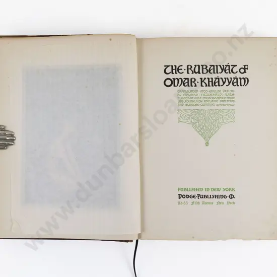 Fitzgerald, Edward (Trans) The Rubaiyat of Omar Khayyam, 1912