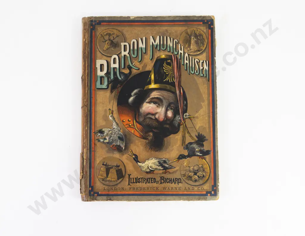 Raspe, Rudolf Erich, The Adventures Of Baron Munchausen, 1878 Image 1++