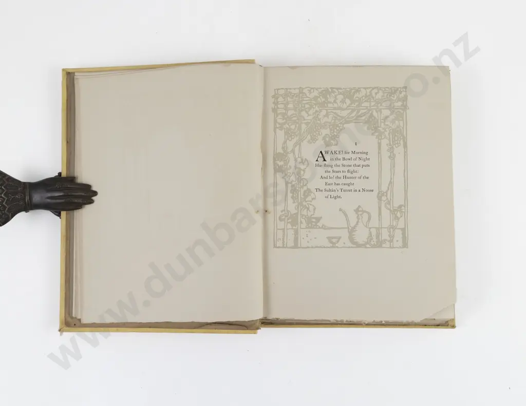 Fitzgerald, Edward, Rubaiyat of Omar Khayyam, (c1920) Image 1++