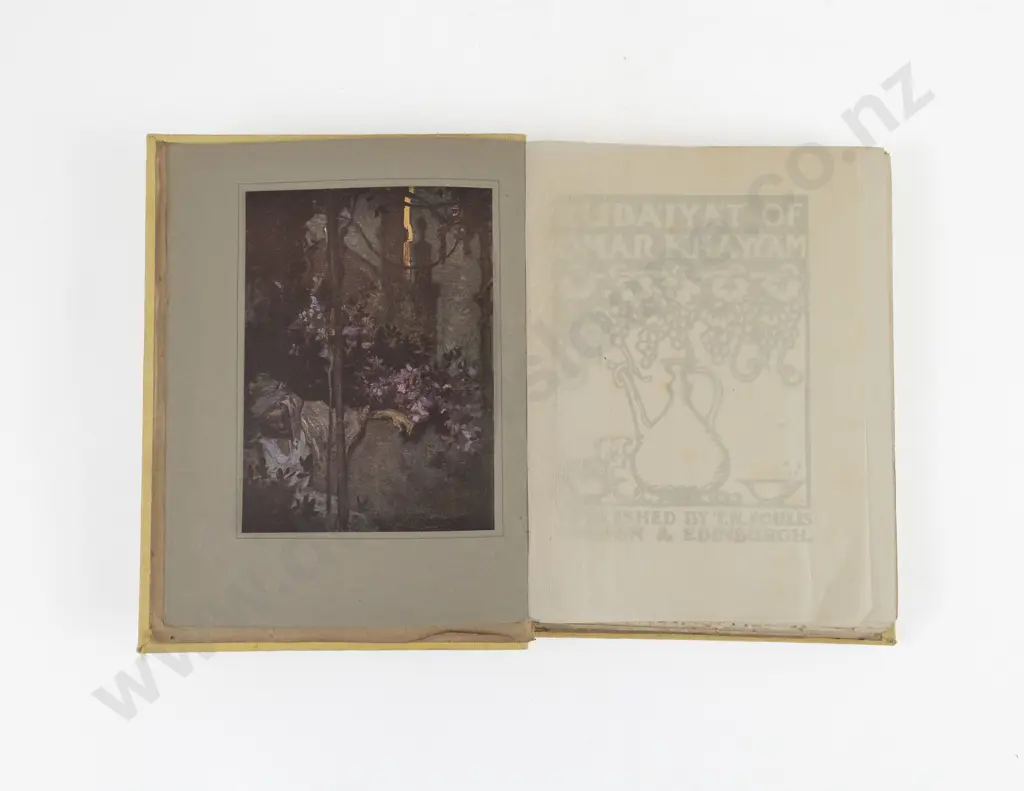 Fitzgerald, Edward, Rubaiyat of Omar Khayyam, (c1920) Image 1++