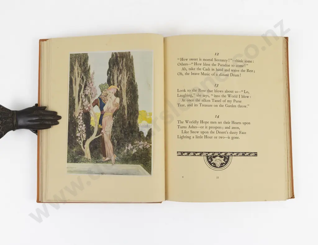 Fitzgerald, Edward, Rubaiyat of Omar Khayyam, 1930 Image 1++