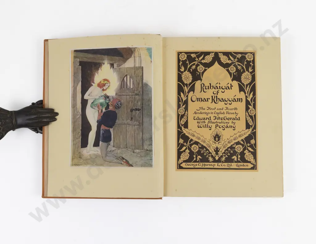 Fitzgerald, Edward, Rubaiyat of Omar Khayyam, 1930 Image 1++