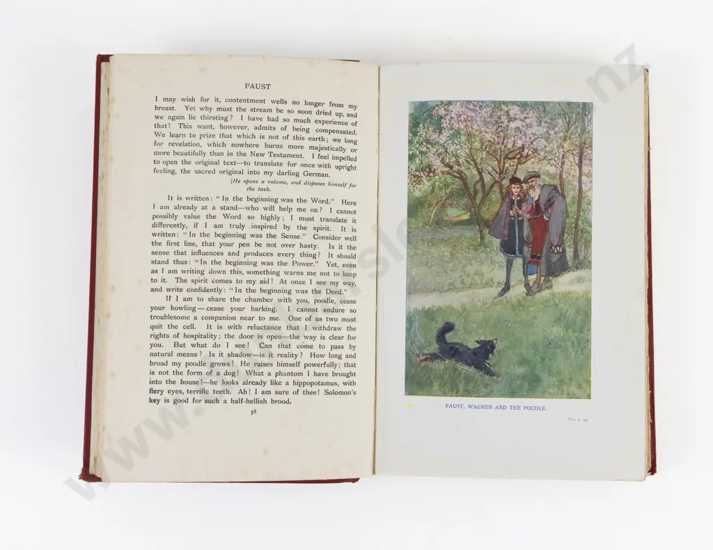Goethe, Faust (Illustrated by Willy Pogany) Image 1++