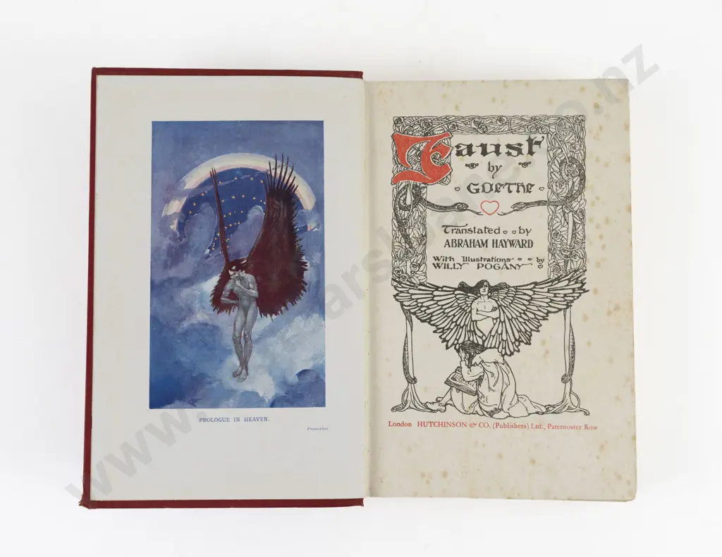 Goethe, Faust (Illustrated by Willy Pogany) Image 1++