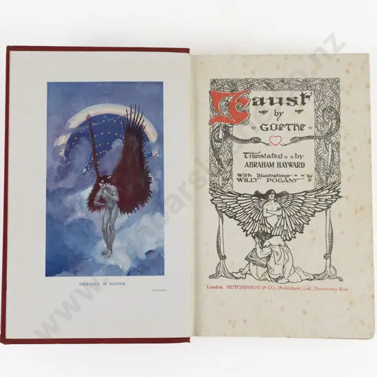 Goethe, Faust (Illustrated by Willy Pogany)