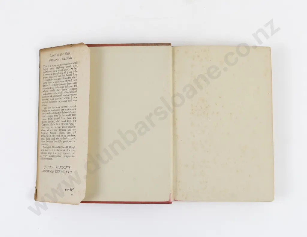 Golding, William, Lord Of The Flies (True First Edition, 1954) Image 1++