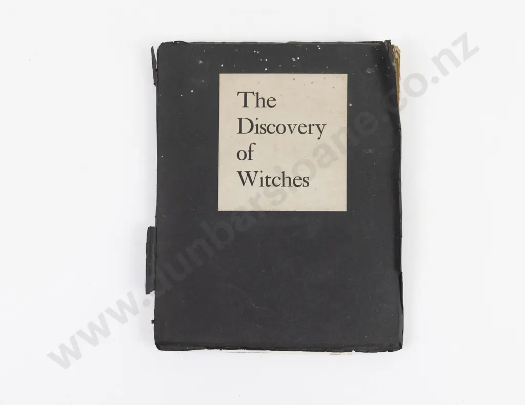 Summers, Rev. Montague, The Discovery of Witches, 1928 Image 1++