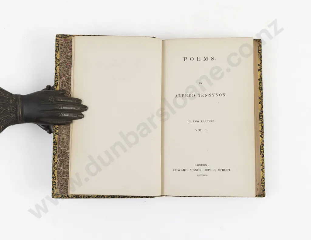 Tennyson, Alfred, Poems (2 Volumes, 1842) Image 1++
