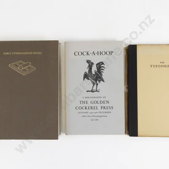 3 Book/Publishing Reference Volumes
