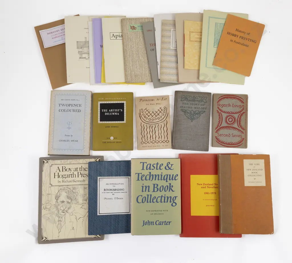 Qty Of Books, Booklets & Pamphlets On Book Collecting, Printing, Publishing Etc Image 1++