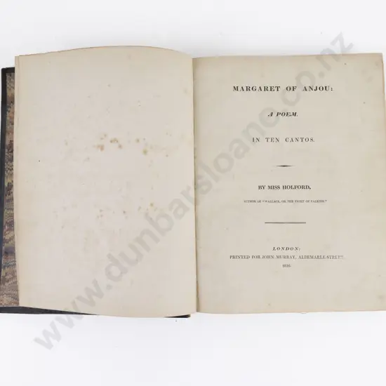 Holford Miss - Margaret Of Anjou A Poem