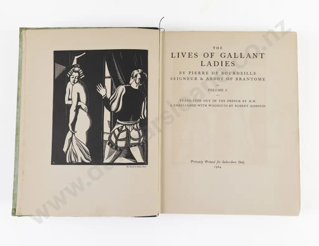 De Bourdeille, Pierre, The Lives Of Gallant Ladies (2 Vols) Image 1++