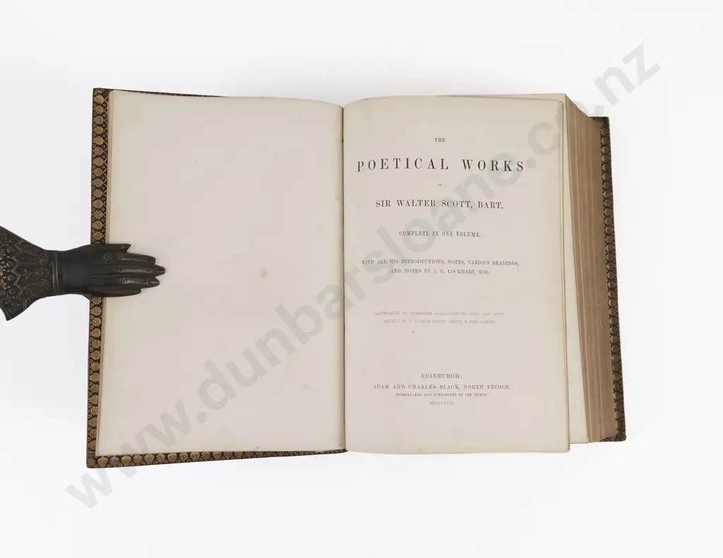 Scott Sir Walter - The Poetical Works of Sir Walter Scott Bart Image 1++