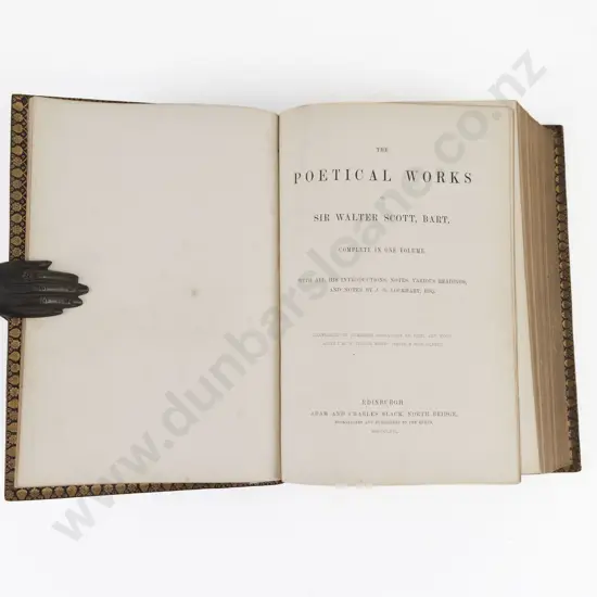 Scott Sir Walter - The Poetical Works of Sir Walter Scott Bart