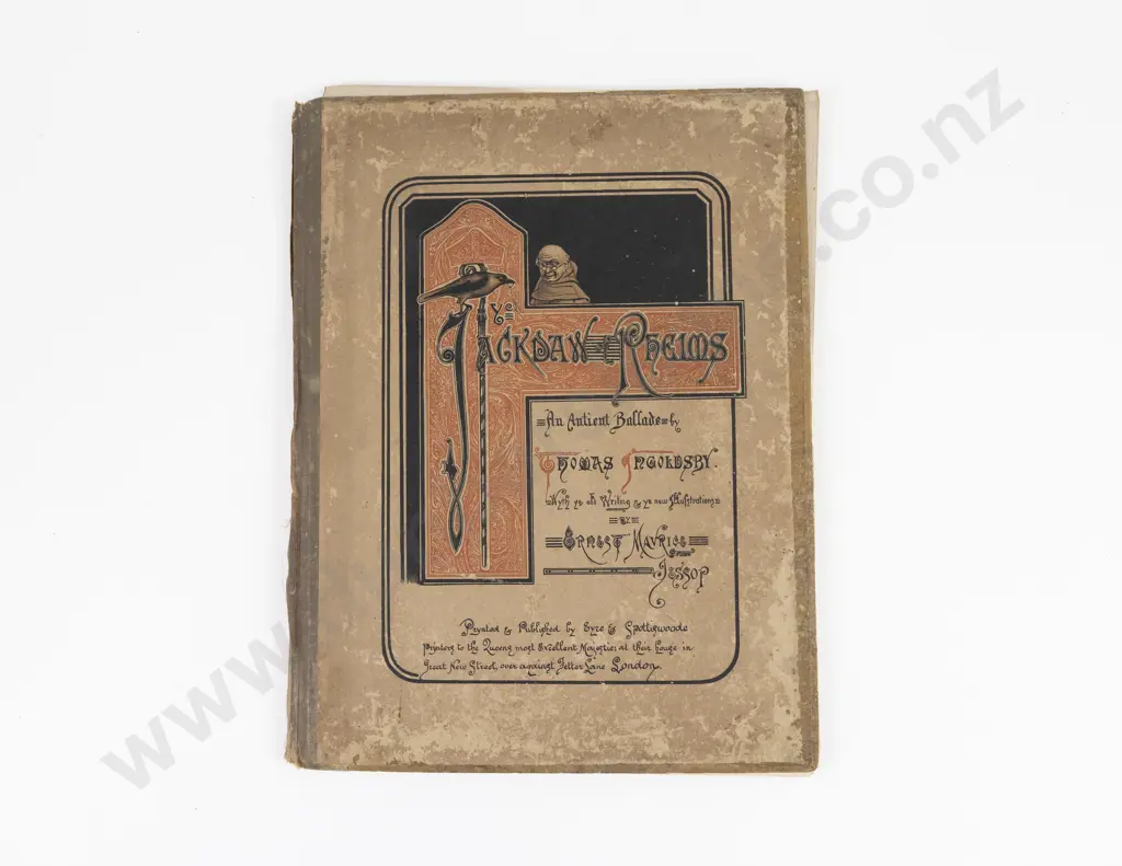Ingoldsby, Thomas, Ye Jackdaw of Rheims (c1883) Image 1++