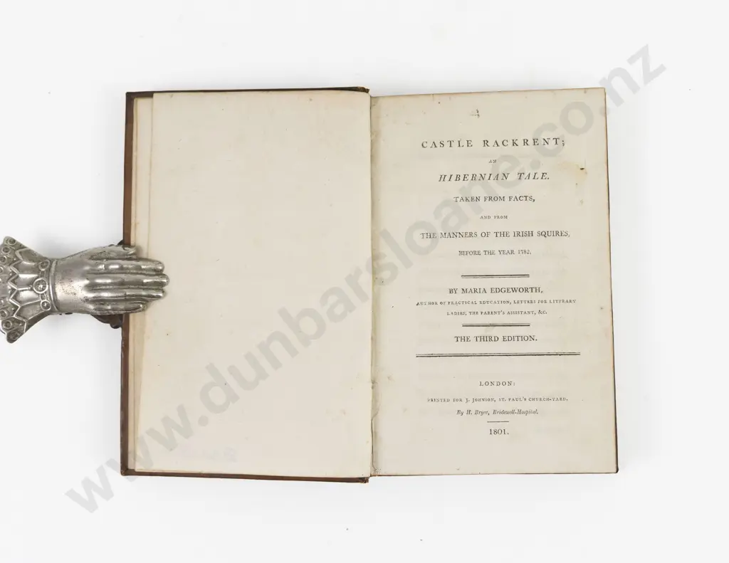 Edgeworth Maria - Castle Rackrent An Hibernian Tale Image 1++