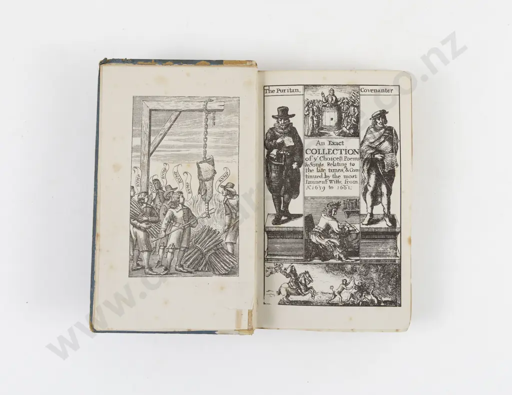 (-) An Exact Collection of the Choycest Poems and Songs Relating to the Late Times (2 Vols) Image 1++