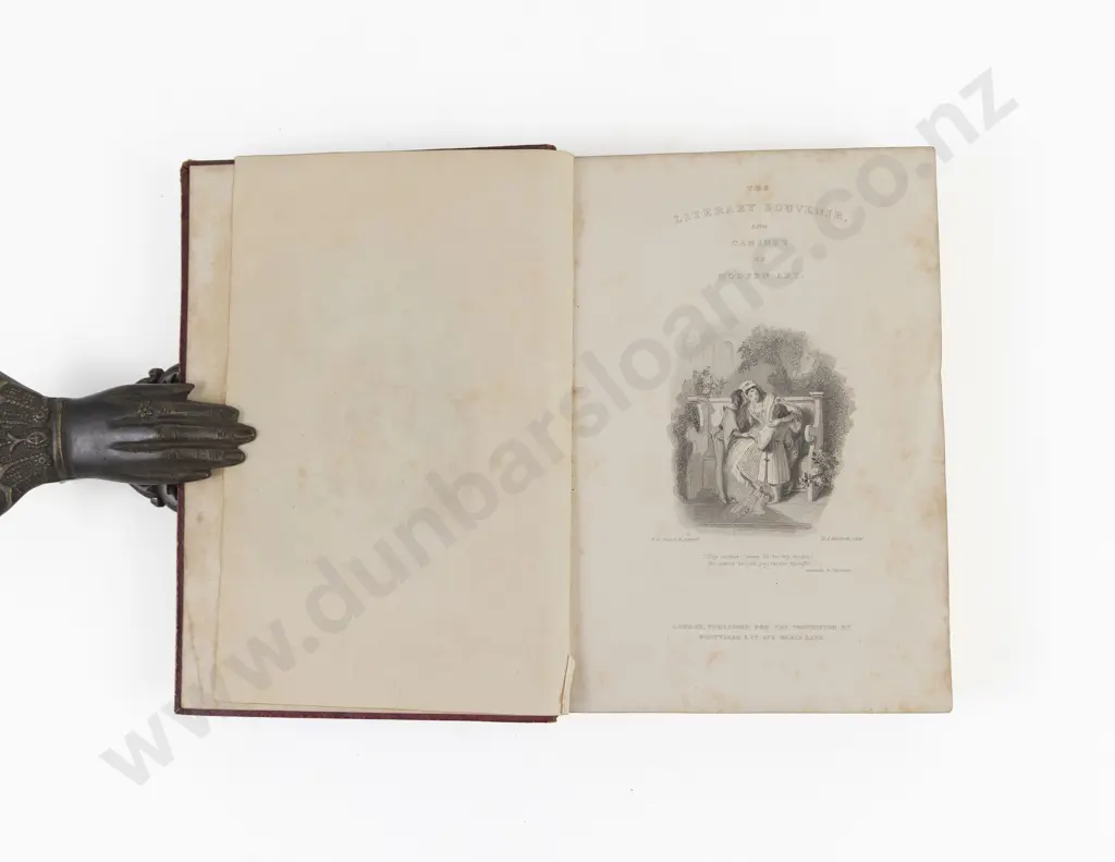 Watts Alaric A (Editor) - The Literary Souvenir and Cabinet of Modern Art Image 1++