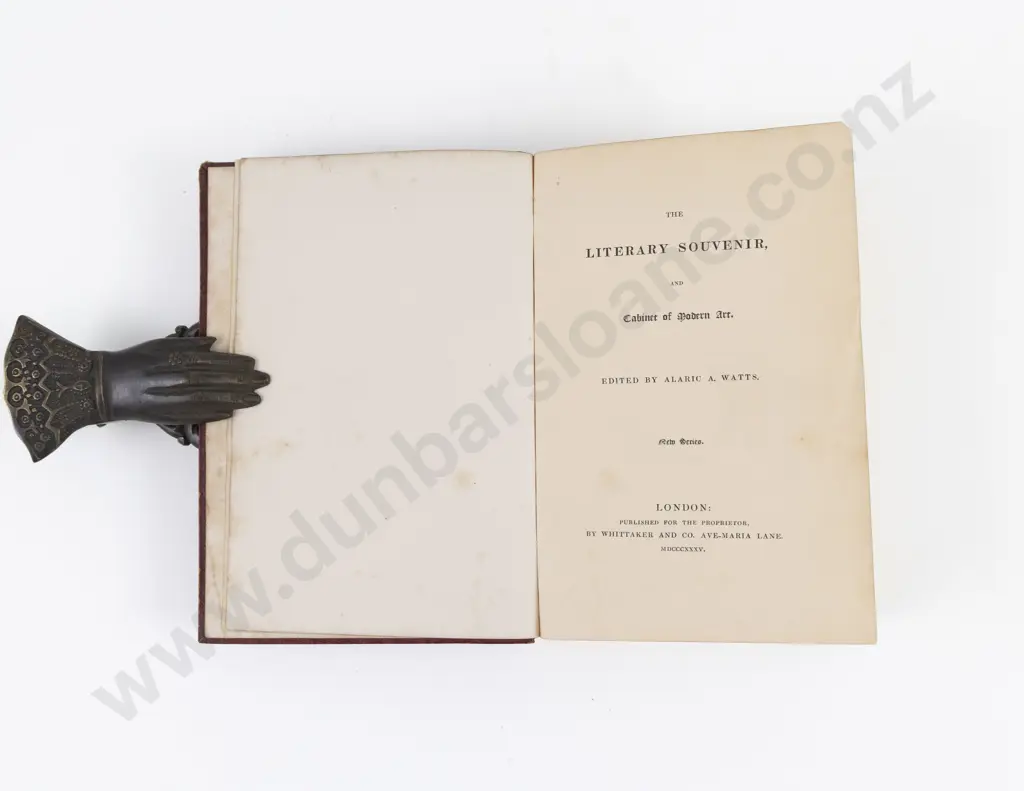 Watts Alaric A (Editor) - The Literary Souvenir and Cabinet of Modern Art Image 1++