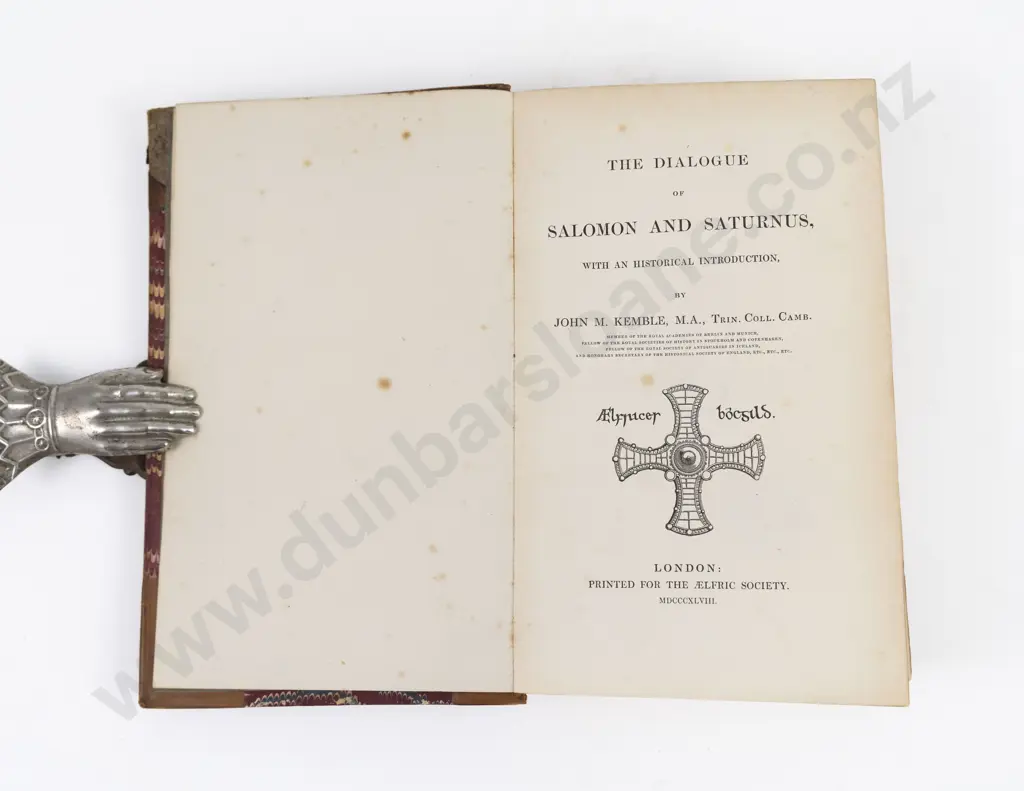 Kemble John M - The Dialogue of Salomon And Saturnus Image 1++