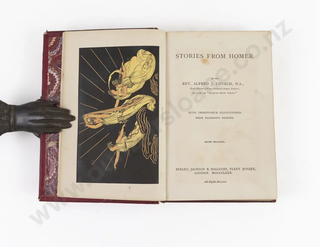Church Rev Alfred J - Stories From Homer Image 1++