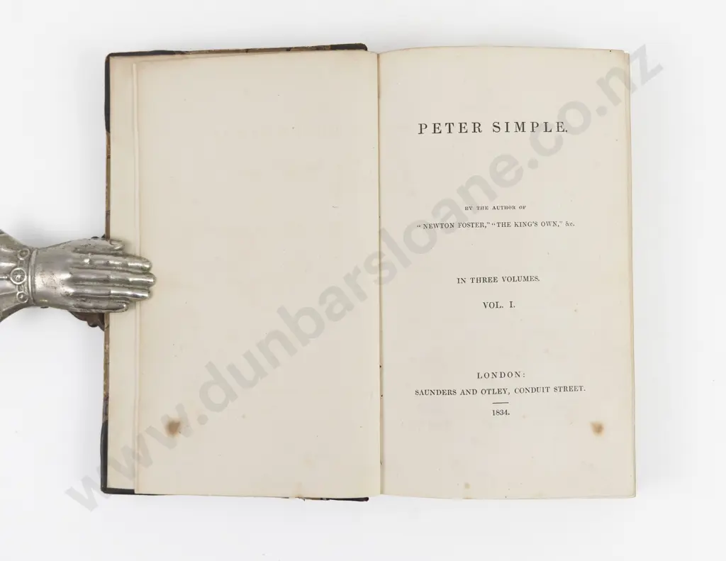 Marryat Captain - Peter Simple (3 Volumes) Image 1++