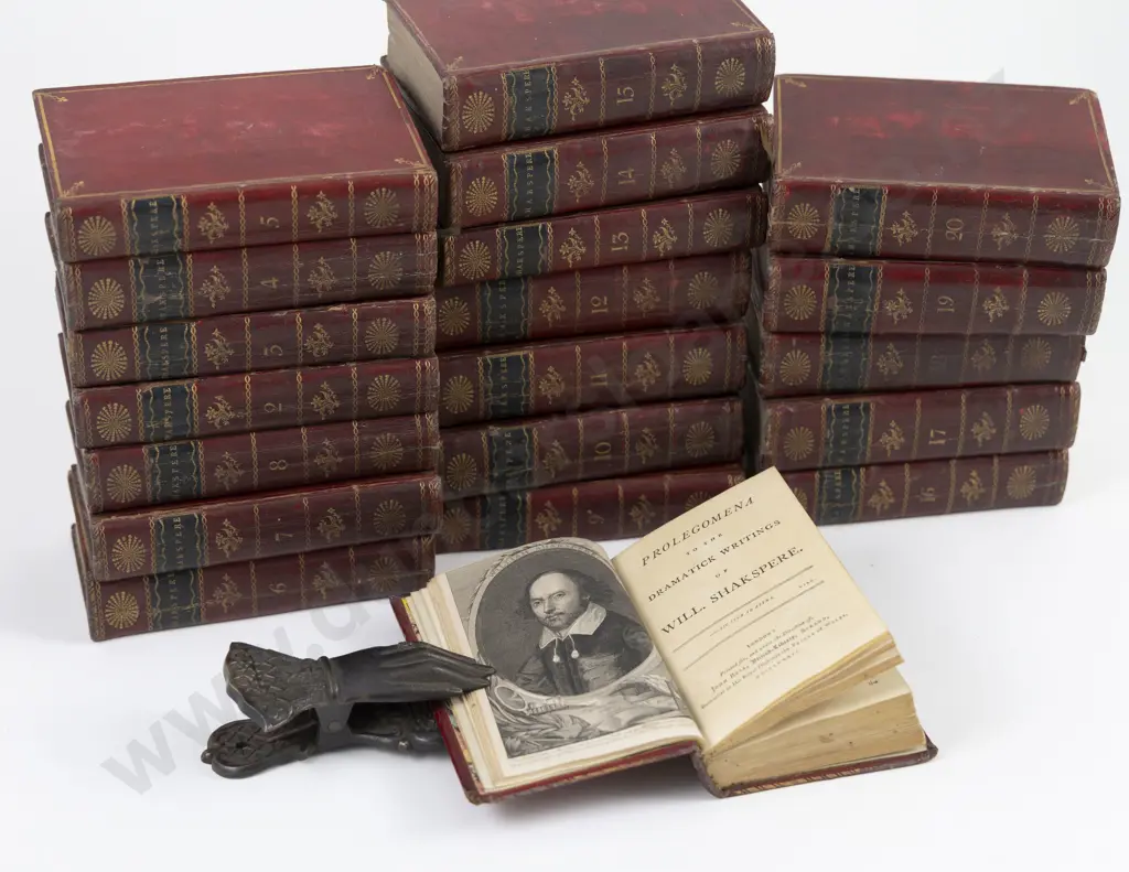 Shakespeare William - The Dramatick Writings Of Will Shakspere (Bell's Edition 20 Volumes) Image 1++