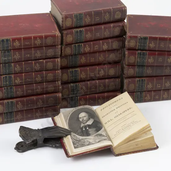 Shakespeare William - The Dramatick Writings Of Will Shakspere (Bell's Edition 20 Volumes)