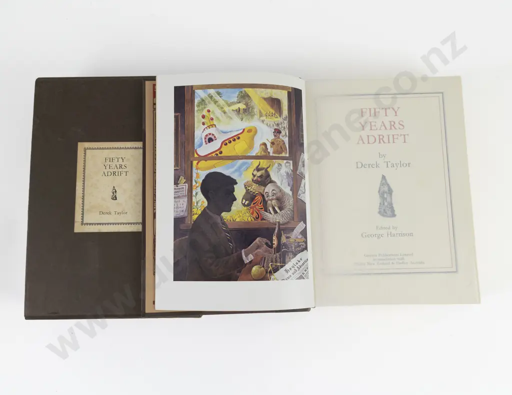 Taylor, Derek & Harrison, George (Editor) Fifty Years Adrift Image 1++