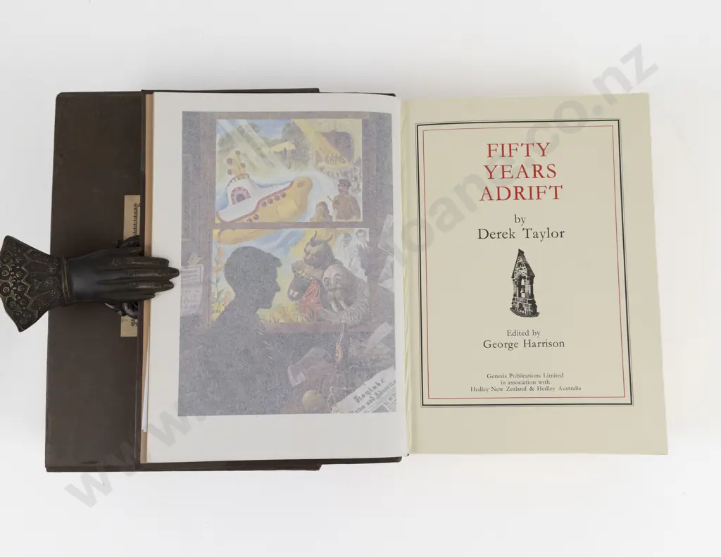 Taylor, Derek & Harrison, George (Editor) Fifty Years Adrift Image 1++