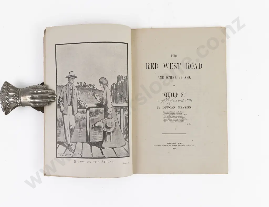 "Quilp N" (Will Lawson) The Red West Road And Other Verses Image 1++