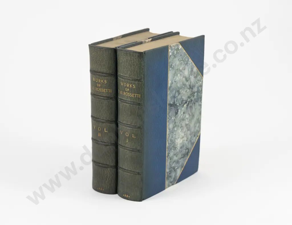 Rossetti William H (Editor) The Collected Works of Dante Gabriel Rossetti (2 Vols) Image 1++