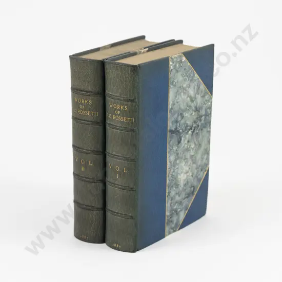 Rossetti William H (Editor) The Collected Works of Dante Gabriel Rossetti (2 Vols)