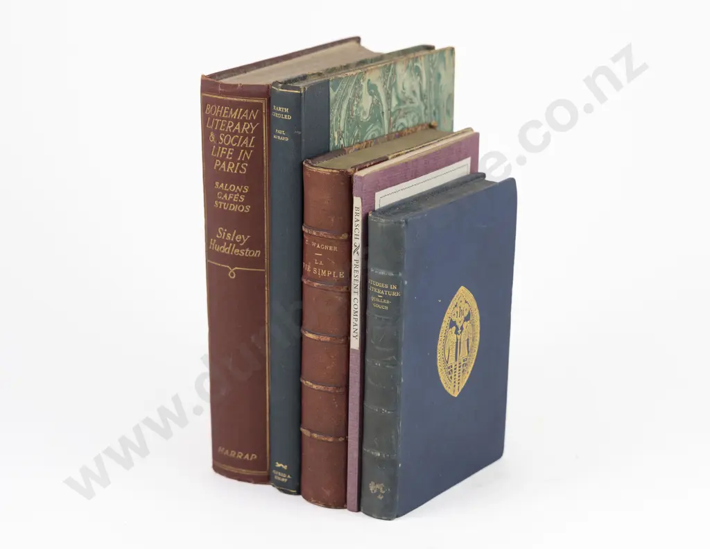 5 Various Literary Volumes Image 1++