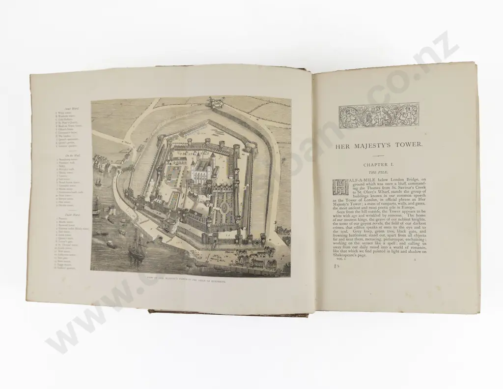 Dixon, William Hepworth, Her Majesty's Tower (2 Vols) 1885 Image 1++