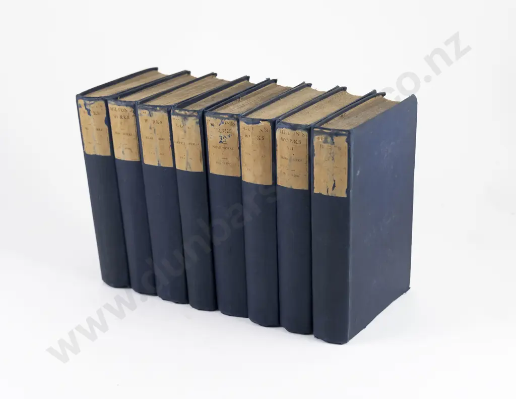 Milton, John, The Works Of John Milton In Verse And Prose, 1851 (8 Vols) Image 1++