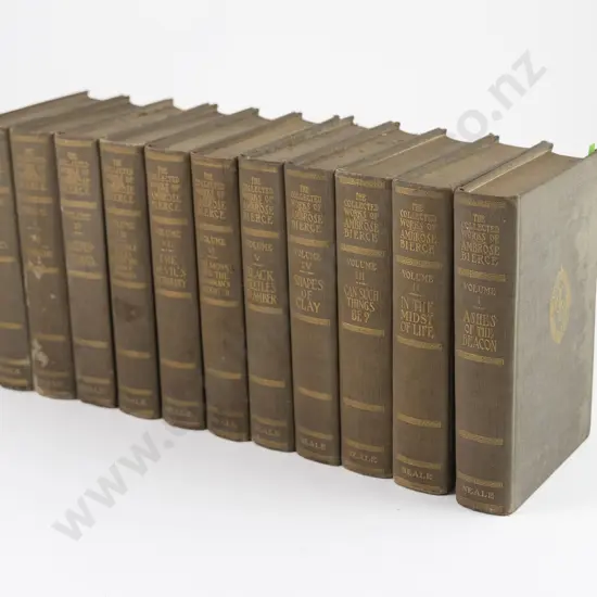 Bierce, Ambrose, The Collected Works Of Ambrose Bierce (11 Vols) 1909
