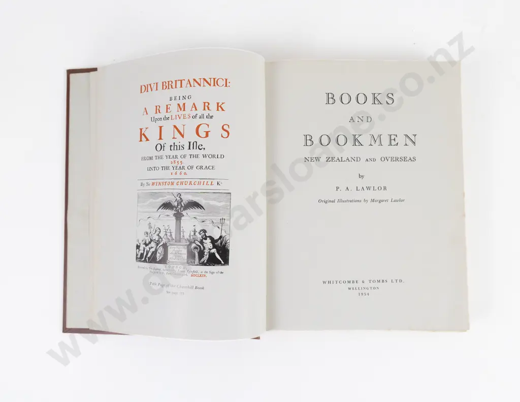 Lawlor, Pat, Books and Bookmen New Zealand and Overseas, 1954 (plus related ephemera) Image 1++