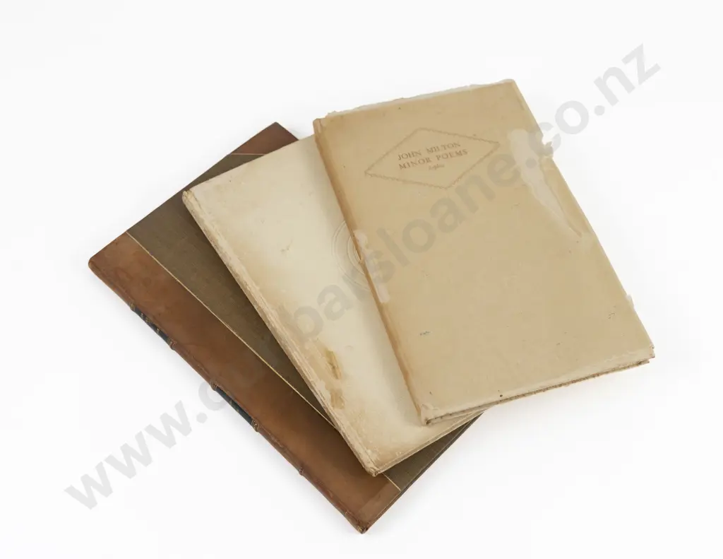 3 John Milton Related Volumes Image 1++