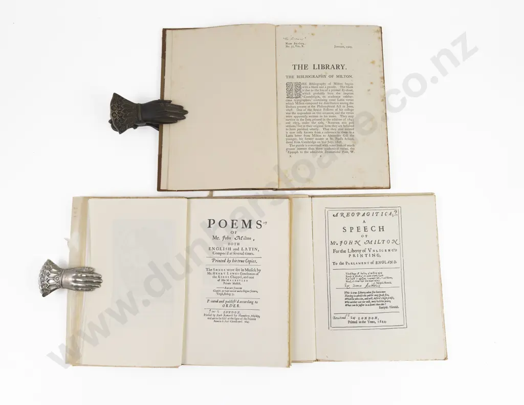 3 John Milton Related Volumes Image 1++