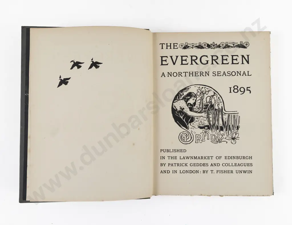 Geddes, Patrick & Colleagues, The Evergreen A Northern Seasonal (4 Volumes, 1895-97) Image 1++