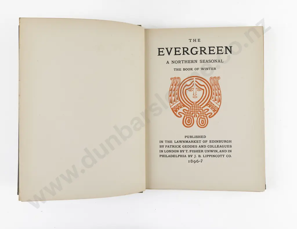 Geddes, Patrick & Colleagues, The Evergreen A Northern Seasonal (4 Volumes, 1895-97) Image 1++