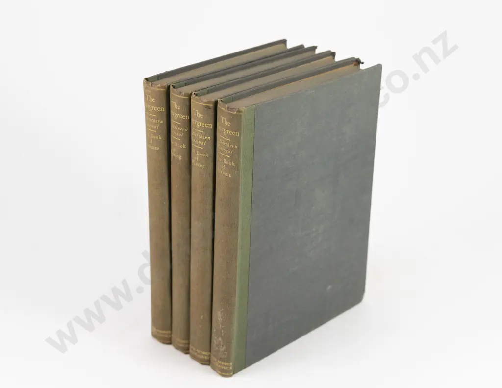 Geddes, Patrick & Colleagues, The Evergreen A Northern Seasonal (4 Volumes, 1895-97) Image 1++