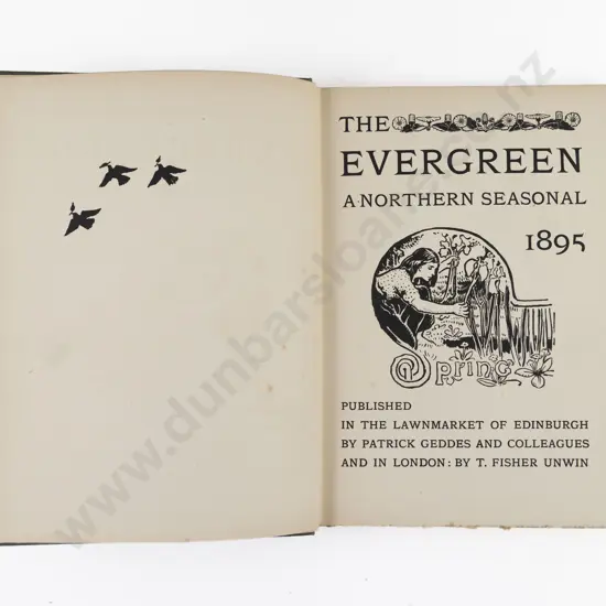 Geddes, Patrick & Colleagues, The Evergreen A Northern Seasonal (4 Volumes, 1895-97)