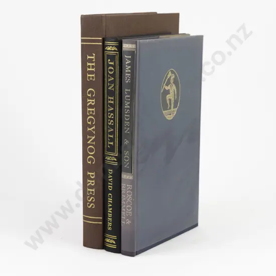 3 Private Libraries Association Book/Printing Related Volumes