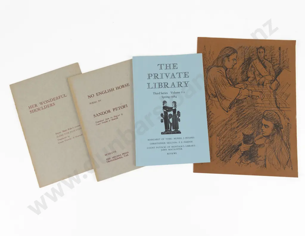 4 Count Potocki Of Montalk Related Volumes Image 1++