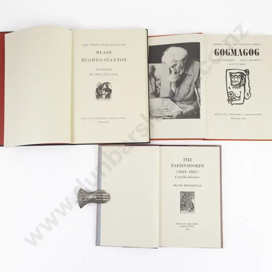 3 Private Libraries Association Volumes